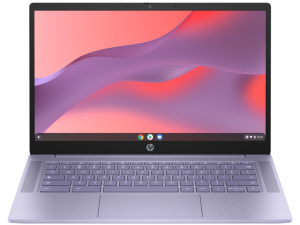 HP Chromebook 14A-NF0012 Intel® N200 128GB UFS 4GB 14" (1366x768) TOUCHSCREEN CHROME SILVER