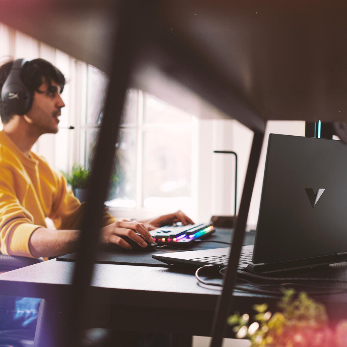 HP VICTUS 15-FA2082 GAMING Core™ i5-13420H 512GB SSD 16GB 15.6" (1920x1080) 144Hz WIN11 NVIDIA® RTX 4050 6144MB MICA SILVER Backlit Keyboard - Image 5