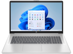 HP 17-CN3162 Intel® N100 128GB UFS 4GB 17.3" (1600x900) WIN11 DIAMOND WHITE Backlit Keyboard FP Reader US Sales Only