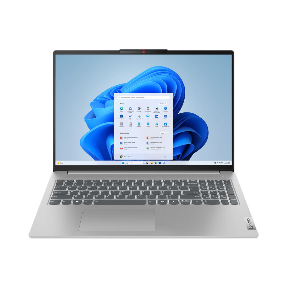 Lenovo SLIM 5 16IMH9 Core™ Ultra 5 125H 512GB SSD 16GB 16" (1920x1200) FreeDos CLOUD GREY UK Plug