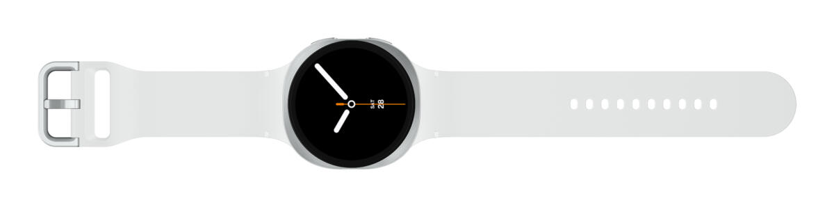 Samsung Galaxy Watch8 44mm SILVER Aluminum Smartwatch WHITE Sport Band M/L : 802.11n / Bluetooth 5.3, Super AMOLED, 1.47" (480x480), 32GB Storage - Image 5