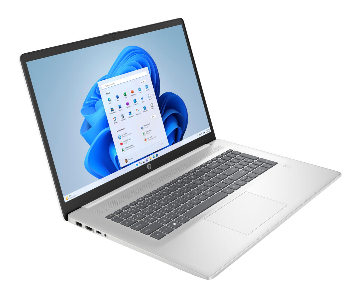 HP 17-CP2335DS AMD Ryzen™ 3 7320U 256GB SSD 8GB 17.3" (1600x900) TOUCHSCREEN WIN11 SPRING IRIDESCENCE Backlit Keyboard FP Reader 0.7" thin, 3.15 lbs. US Sales Only