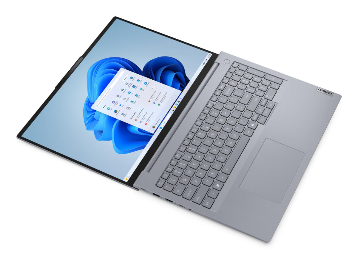 Lenovo ThinkBook 16 G8 IAL Core™ Ultra 5 225U 512GB SSD 16GB 16'' (1920x1200) IPS FreeDos ARTIC GREY English EU Backlit Keyboard FP Reader US Plug/US Adapter Included - Image 6