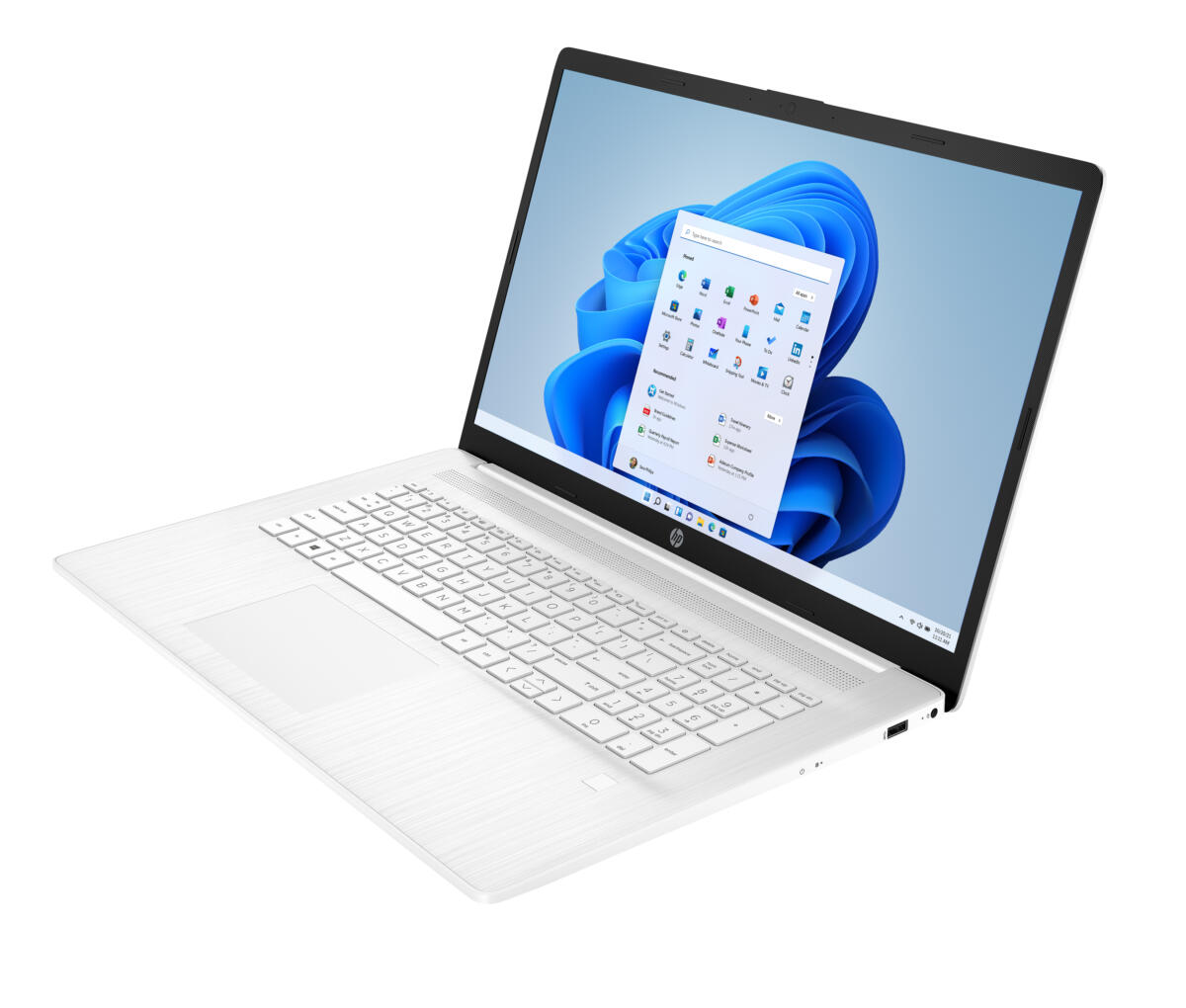 HP 17-CP2333DS AMD Ryzen™ 3 7320U 256GB SSD 8GB 17.3" (1600x900) TOUCHSCREEN WIN11 WINTER LAVENDER Backlit Keyboard FP Reader 0.7" thin, 3.15 lbs. US Sales Only - Image 7