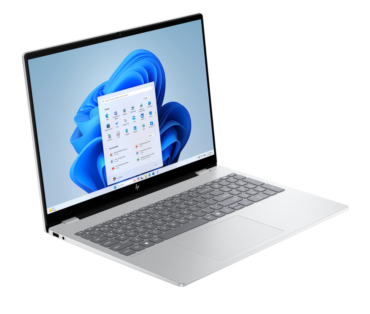 HP OMNIBOOK 7 16-AY0087NR Core™ Ultra 7 255H 1TB SSD 16GB 16" (2048x1280) TOUCHSCREEN WIN11 NVIDIA® RTX 4050 6192MB GLACIER SILVER Backlit Keyboard 0.7" thin, 4.2 lbs. US Sales Only - Image 2