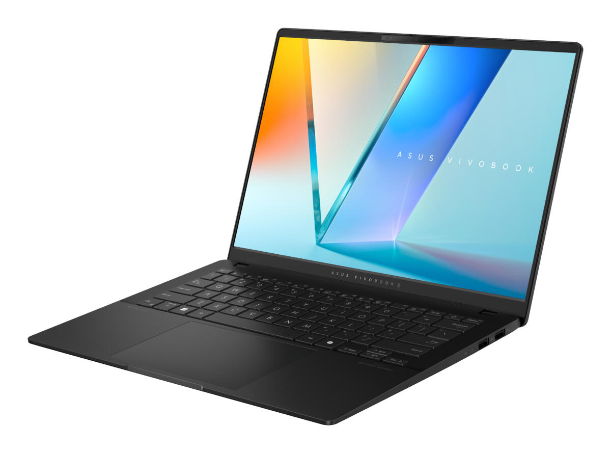 Asus VivoBook S14 M5406WA-DS76 Copilot+ Ryzen™ AI 9 365 512GB SSD 24GB 14" WQXGA+ (2880x1800) OLED 120Hz WIN11 IR Webcam NATURAL BLACK RGB Backlit Keyboard - Image 4