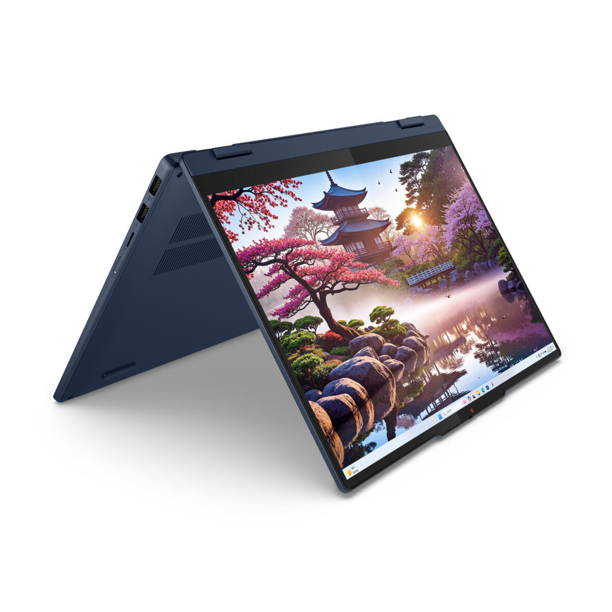 Lenovo 5 14AKP10 Copilot+ 2-IN-1 Ryzen™ AI 7 350 1TB SSD 16GB 14" WUXGA (1920x1200) TOUCHSCREEN IPS WIN11 IR Webcam COSMIC BLUE Backlit Keyboard - Image 2
