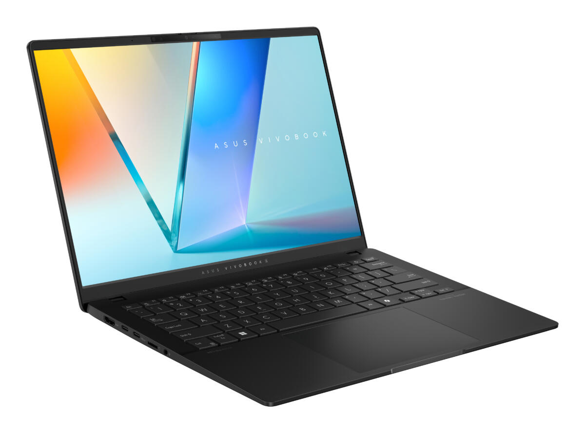 Asus VivoBook S14 M5406WA-DS76 Copilot+ Ryzen™ AI 9 365 512GB SSD 24GB 14" WQXGA+ (2880x1800) OLED 120Hz WIN11 IR Webcam NATURAL BLACK RGB Backlit Keyboard - Image 3