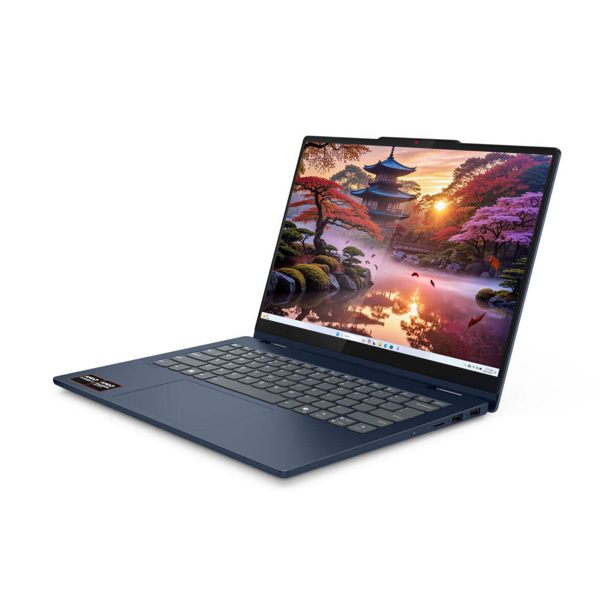Lenovo 5 14AKP10 Copilot+ 2-IN-1 Ryzen™ AI 7 350 1TB SSD 16GB 14" WUXGA (1920x1200) TOUCHSCREEN IPS WIN11 IR Webcam COSMIC BLUE Backlit Keyboard - Image 5