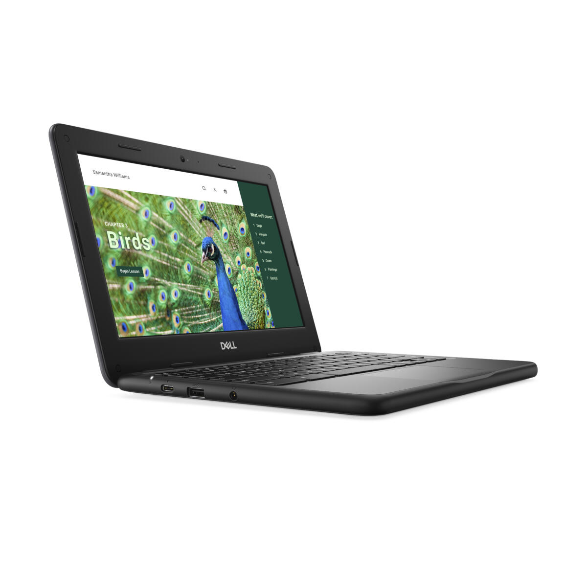 Dell Chromebook 3120 Intel N100 64GB eMMC 4GB 11.6" (1366x768) TOUCHSCREEN Chrome OS 2.82 lbs. BLACK - Image 4