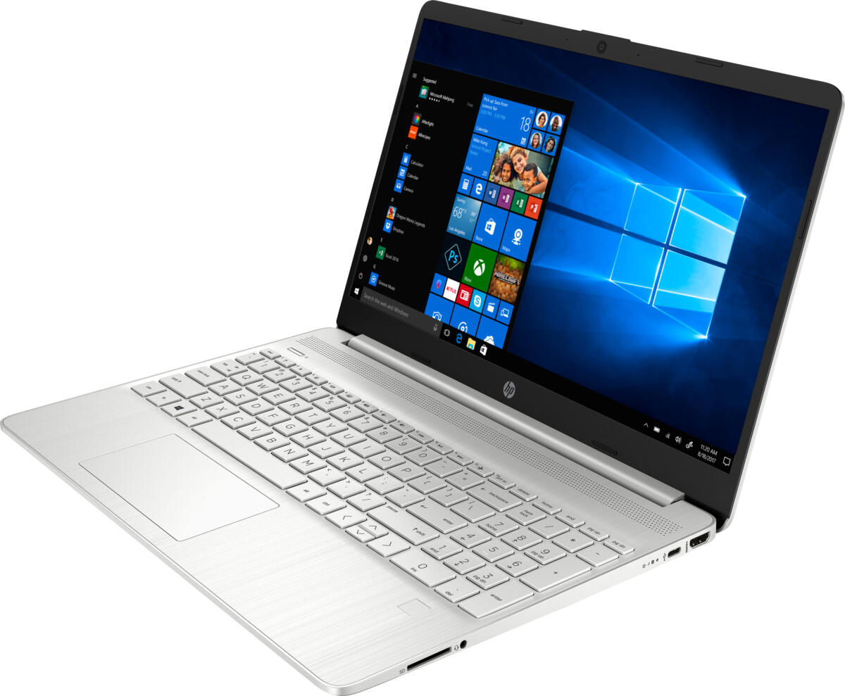 HP 15-DY1059 Core™ i5-1035G1 1.3GHz 256GB SSD 12GB 15.6" (1920x1080) TOUCHSCREEN BT WIN10 Webcam SILVER - Image 2