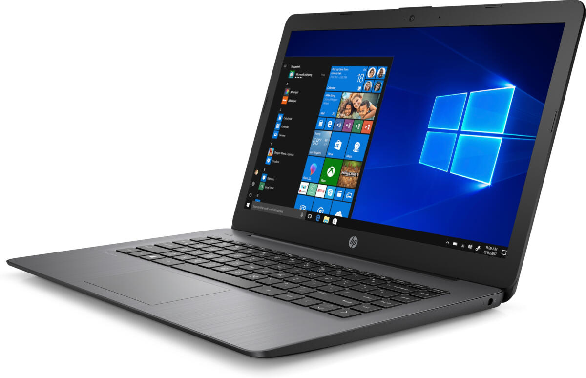 HP Stream 14-CB174 Celeron® N4000 1.1GHz 64GB eMMC 4GB 14" (1366x768) BT WIN10 Webcam BLACK - Image 2