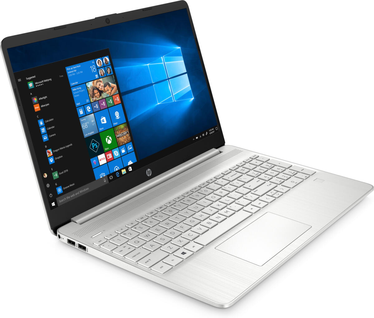 HP 15-DY1059 Core™ i5-1035G1 1.3GHz 256GB SSD 12GB 15.6" (1920x1080) TOUCHSCREEN BT WIN10 Webcam SILVER - Image 3