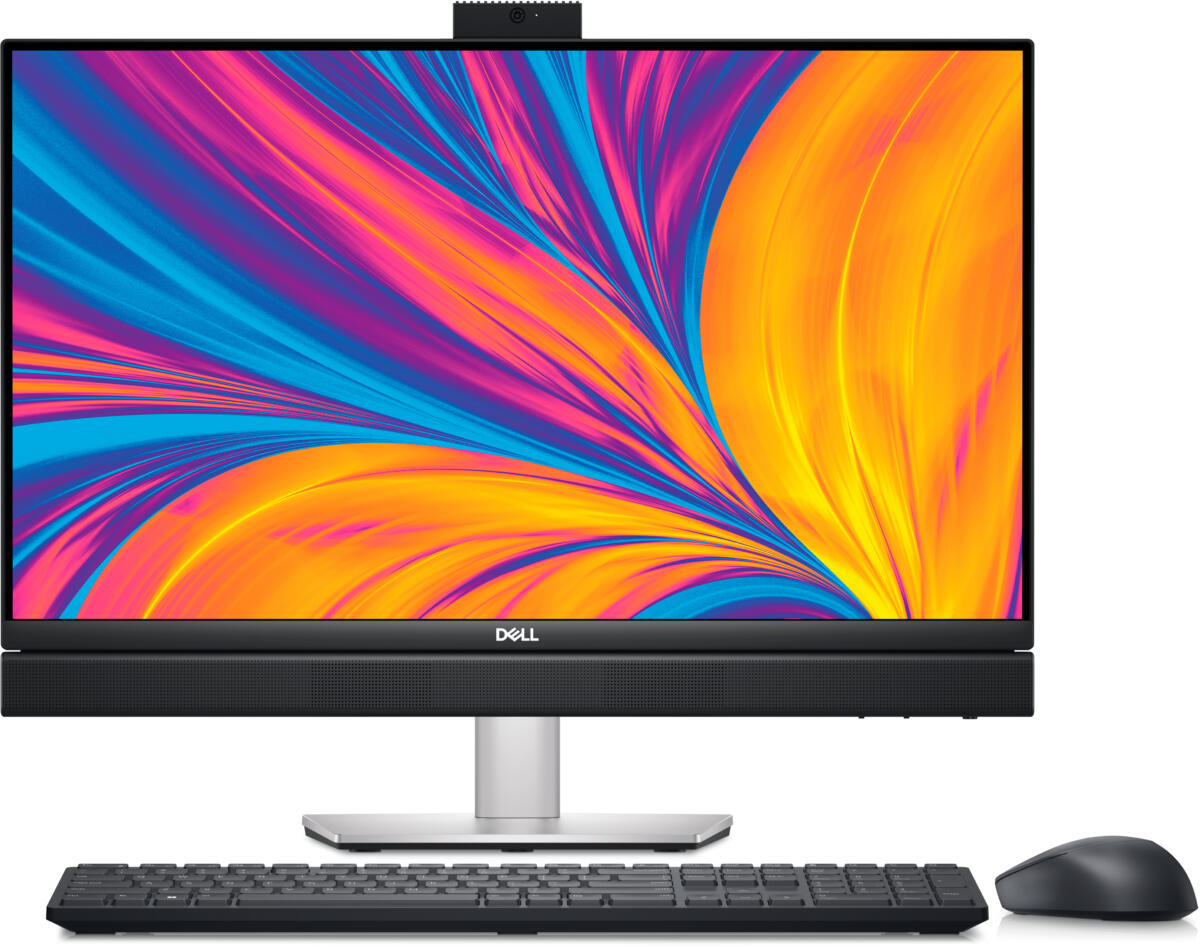 Dell Dell Optiplex 7420 7420 Plus ALL-IN-ONE Core™ i5-14500 512GB SSD 16GB 23.8" (1920x1080) WIN11 Pro Keyboard Mouse BLACK & SILVER