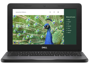 Dell Chromebook 3120 Intel N100 64GB eMMC 4GB 11.6" (1366x768) TOUCHSCREEN Chrome OS 2.82 lbs. BLACK