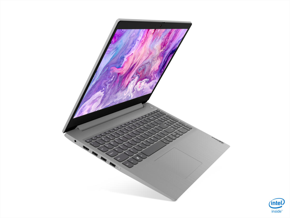 Lenovo 3 15IIL05 Core™ i5-1035G1 1.0GHz 256GB SSD 12GB 15.6" (1366x768) TOUCHSCREEN BT WIN10 S Webcam PLATINUM GRAY - Image 5