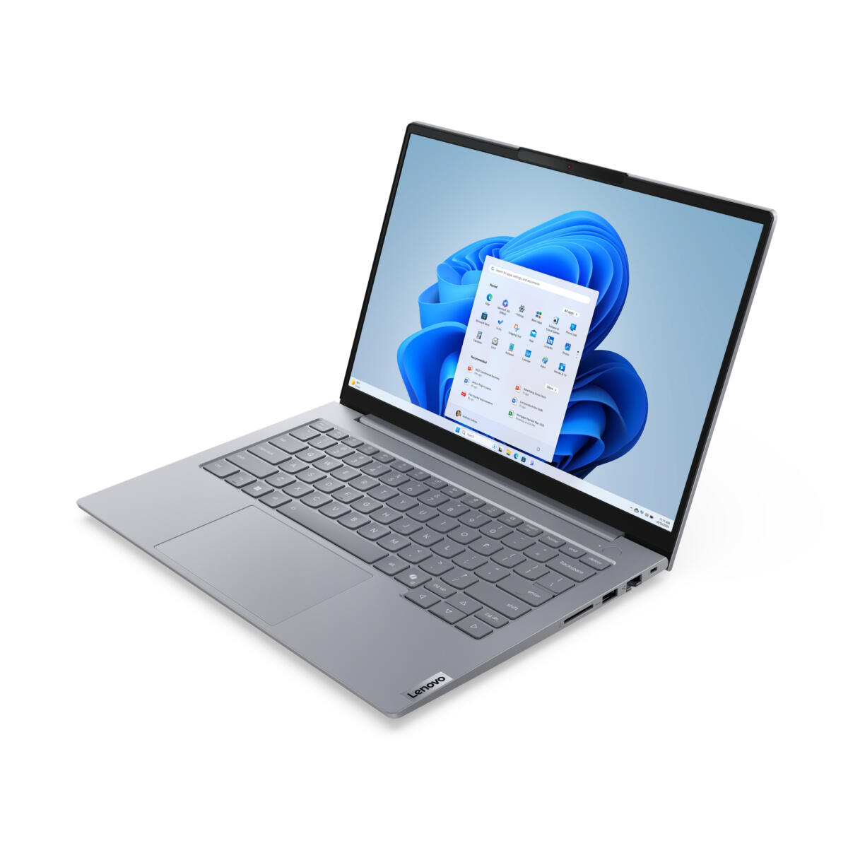 Lenovo ThinkBook 14 G8 IAL Core™ Ultra 7 255H 512GB SSD 16GB 14" (1920x1200) IPS FreeDos ARTIC GREY English EU Backlit Keyboard FP Reader US Plug/US Adapter Included - Image 3