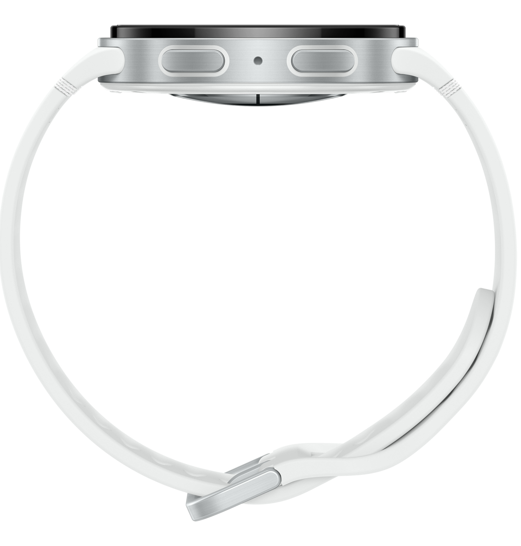 Samsung Galaxy Watch8 44mm SILVER Aluminum Smartwatch WHITE Sport Band M/L : 802.11n / Bluetooth 5.3, Super AMOLED, 1.47" (480x480), 32GB Storage - Image 4