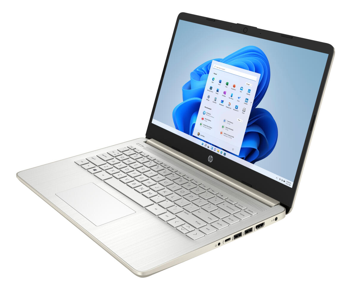 HP 14-DQ6015 Intel® N150 128GB UFS 4GB 14" (1366x768) WIN11 S PALE ROSE GOLD - Image 5