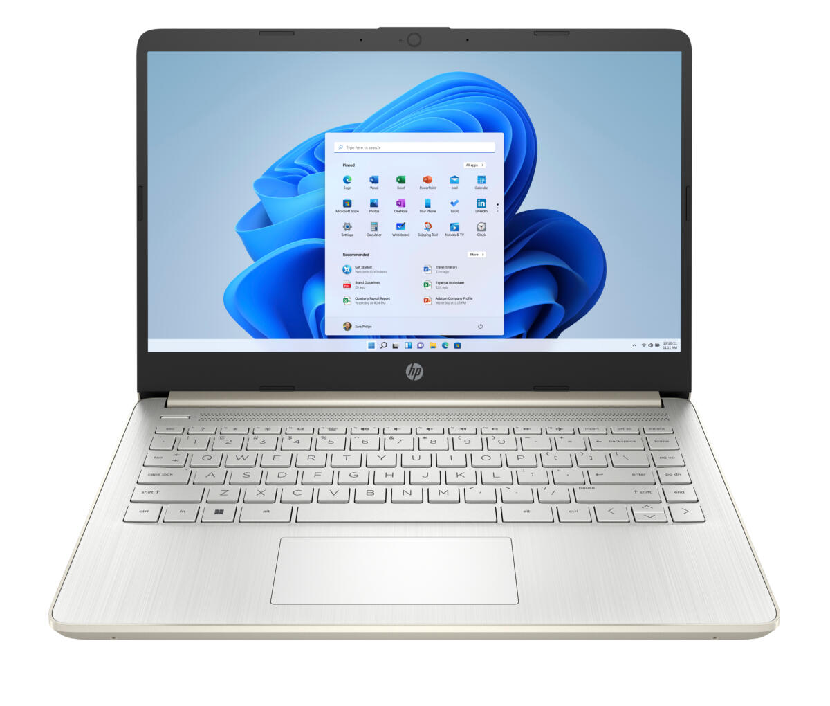 HP 14-DQ6015 Intel® N150 128GB UFS 4GB 14" (1366x768) WIN11 S PALE ROSE GOLD