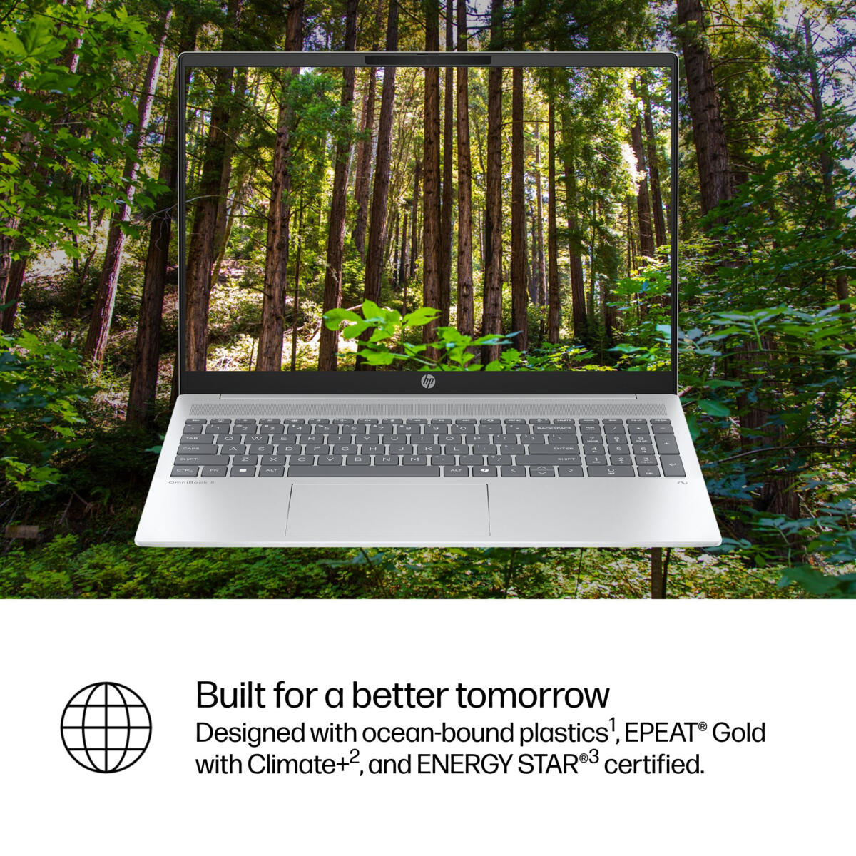 HP OmniBook 5 16-AG1173 AMD Ryzen™ AI 7 350 1TB SSD 16GB 16" (1920x1200) TOUCHSCREEN WIN11 GLACIER SILVER Backlit Keyboard US Sales Only - Image 7