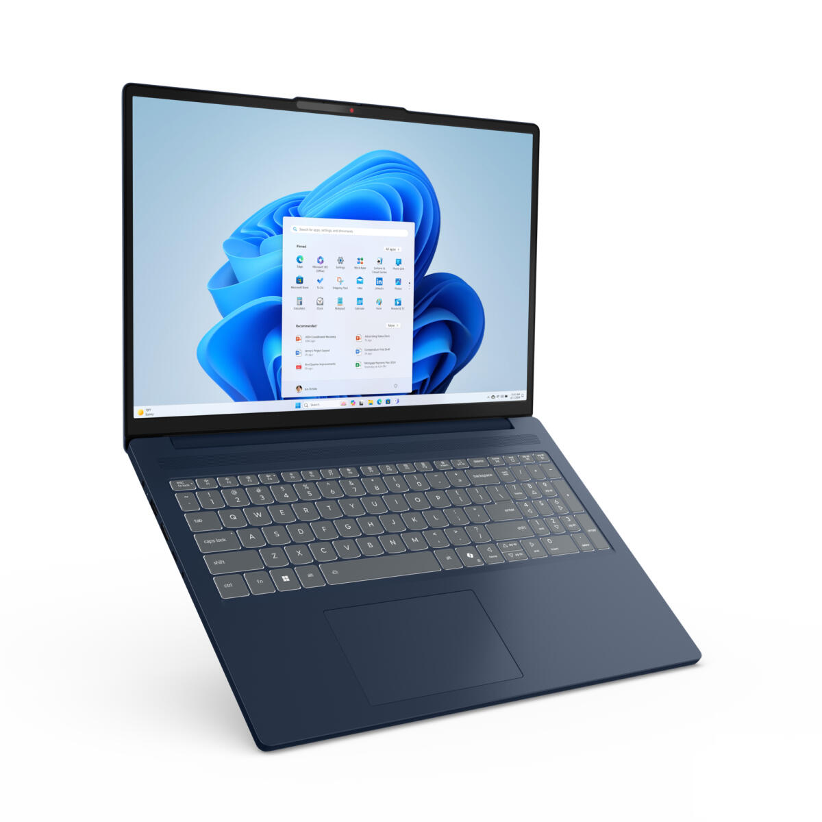 Lenovo Slim 3 16IRH10 Core™ i7-13620H 512GB SSD 16GB 16" (1920x1200) IPS FreeDos COSMIC BLUE Backlit Keyboard EU Plug/US Adapter Included - Image 4