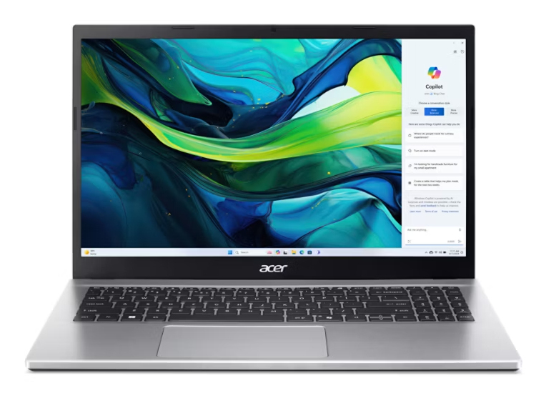 Acer Aspire Go 15 AG15-42P-R917 Ryzen™ 7 7730U 512GB SSD 16GB 15.6" (1920x1080) WIN11 SILVER