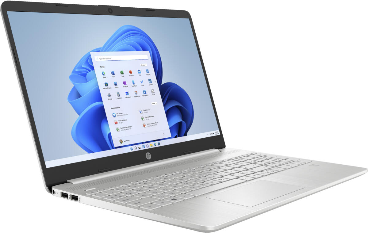HP 15-EF2025 Ryzen™ 7 5700U 256GB SSD 8GB 15.6" (1366x768) WIN11 NATURAL SILVER - Image 5