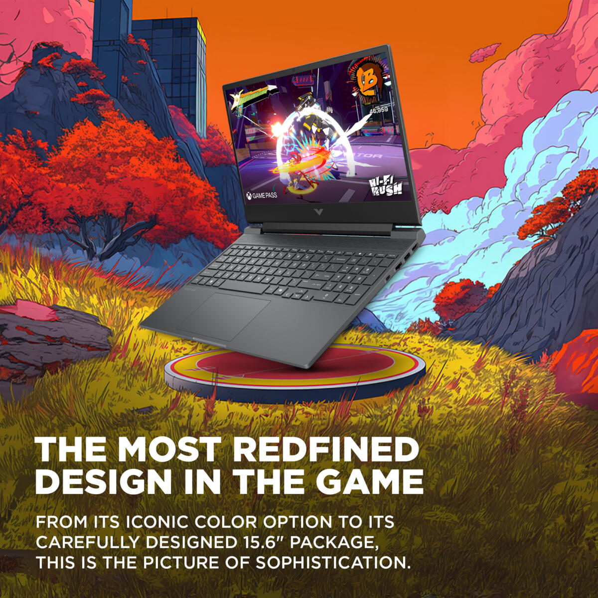 HP VICTUS 15-FA2082 GAMING Core™ i5-13420H 512GB SSD 16GB 15.6" (1920x1080) 144Hz WIN11 NVIDIA® RTX 4050 6144MB MICA SILVER Backlit Keyboard - Image 4