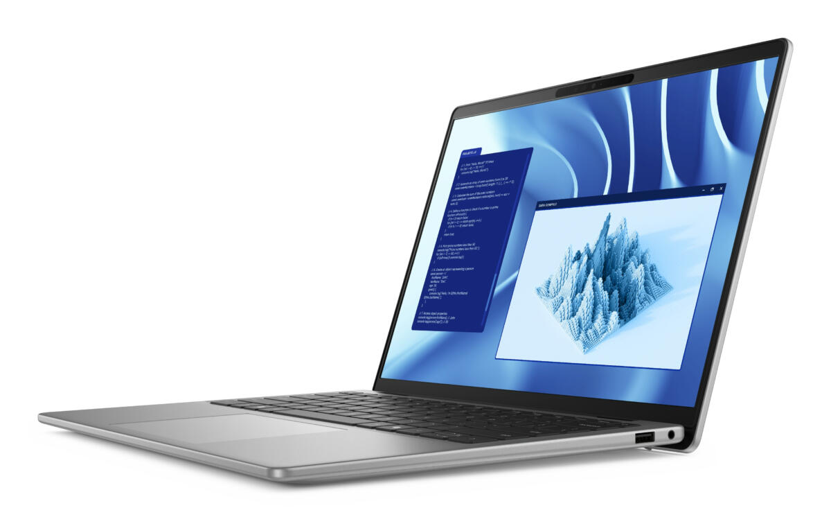 Dell Latitude 7455 7455 Snapdragon™ X Elite X1E-80-100 512GB SSD 32GB 14" WQXGA (2560x1600) TOUCHSCREEN WIN11 Pro Backlit Keyboard 0.67" thin, 3.17 lbs. TITAN GRAY - Image 3