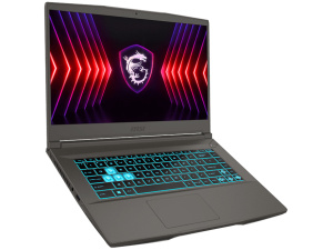 MSI Thin A15 GAMING Ryzen™ 5 7535HS 512GB SSD 8GB 15.6" (1920x1080) 144Hz IPS WIN11 NVIDIA® RTX 4050 BLACK Backlit Keyboard