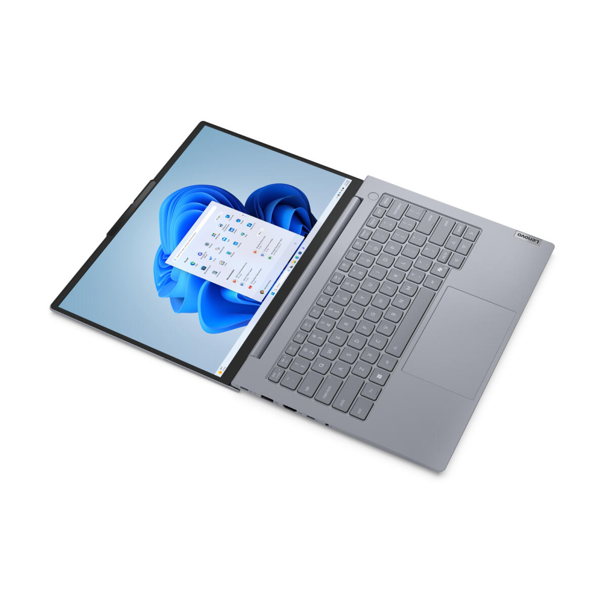 Lenovo ThinkBook 14 G8 IAL Core™ Ultra 7 255H 512GB SSD 16GB 14" (1920x1200) IPS FreeDos ARTIC GREY English EU Backlit Keyboard FP Reader US Plug/US Adapter Included - Image 6