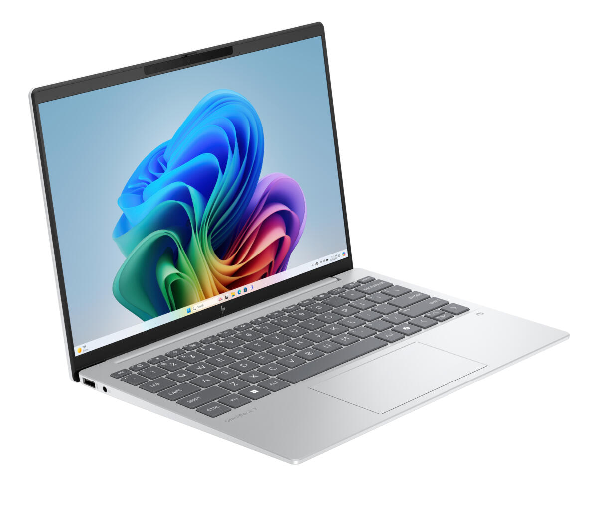 HP OmniBook 7 Aero NGAI 13-BG1057 Ryzen™ AI 7 350 1TB SSD 16GB 13.3" WUXGA (1920x1200) IPS WIN11 IR Webcam GLACIER SILVER Backlit Keyboard - Image 2