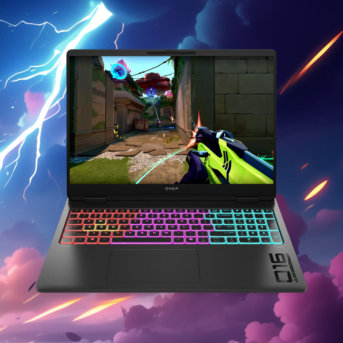 HP OMEN MAX 16-AH0057NR GAMING Core™ Ultra 7 255HX 1TB SSD 16GB 16.0" (1920x1080) 165Hz WIN11 NVIDIA® RTX 5070 8192MB SHADOW BLACK Backlit Keyboard US Sales Only - Image 5