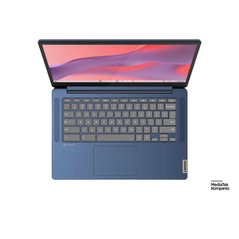 Lenovo Slim 3 Chromebook MediaTek Kompanio 520 64GB eMMC 4GB 14" (1920x1080) TOUCHSCREEN CHROME OS BLUE - Image 7