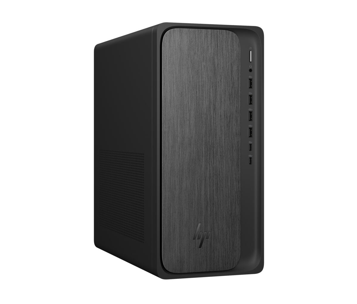 HP OMNIDESK M02-0095M TOWER AMD Ryzen™ 7 8700G2TB SSD 16GB WIN11 NVIDIA® RTX 3050 GB GRAY WOOD Wireless Keyboard Mouse US Sales Only - Image 2
