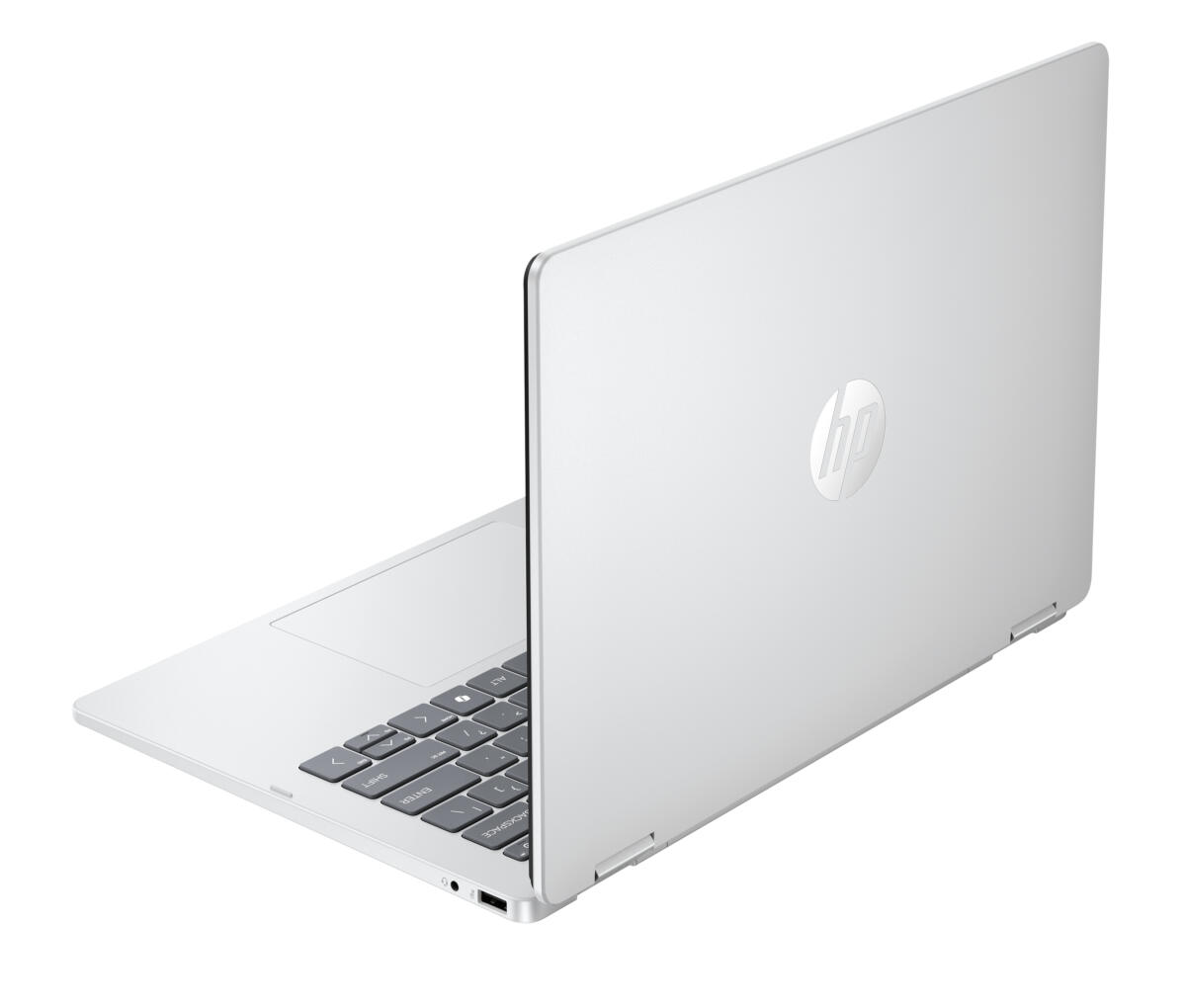 HP OMNI BOOK 5 FLIP 14-FP0057NR 2-IN-1 Core™ 5 120U 256GB SSD 8GB 14" WUXGA (1920x1200) TOUCHSCREEN WIN11 GLACIER SILVER Backlit Keyboard 0.7" thin, 3.3 lbs. US Sales Only - Image 3