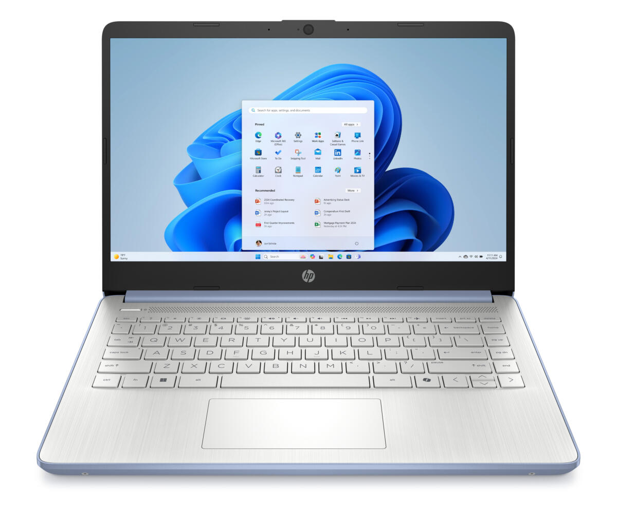 HP 14-DQ6102 Intel® N150 128GB UFS 4GB 14" (1366x768) WIN11 SKY BLUE