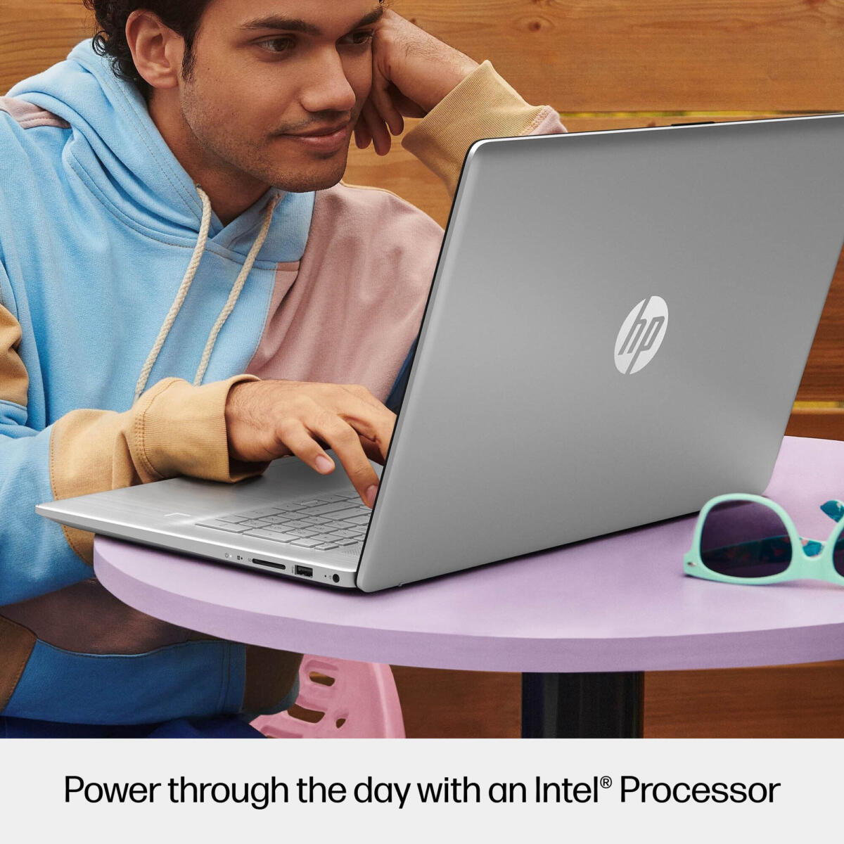 HP 17-CN3034 Core™ i3-N305 256GB SSD 8GB 17.3" (1920x1080) WIN11 NATURAL SILVER FP Reader - Image 5
