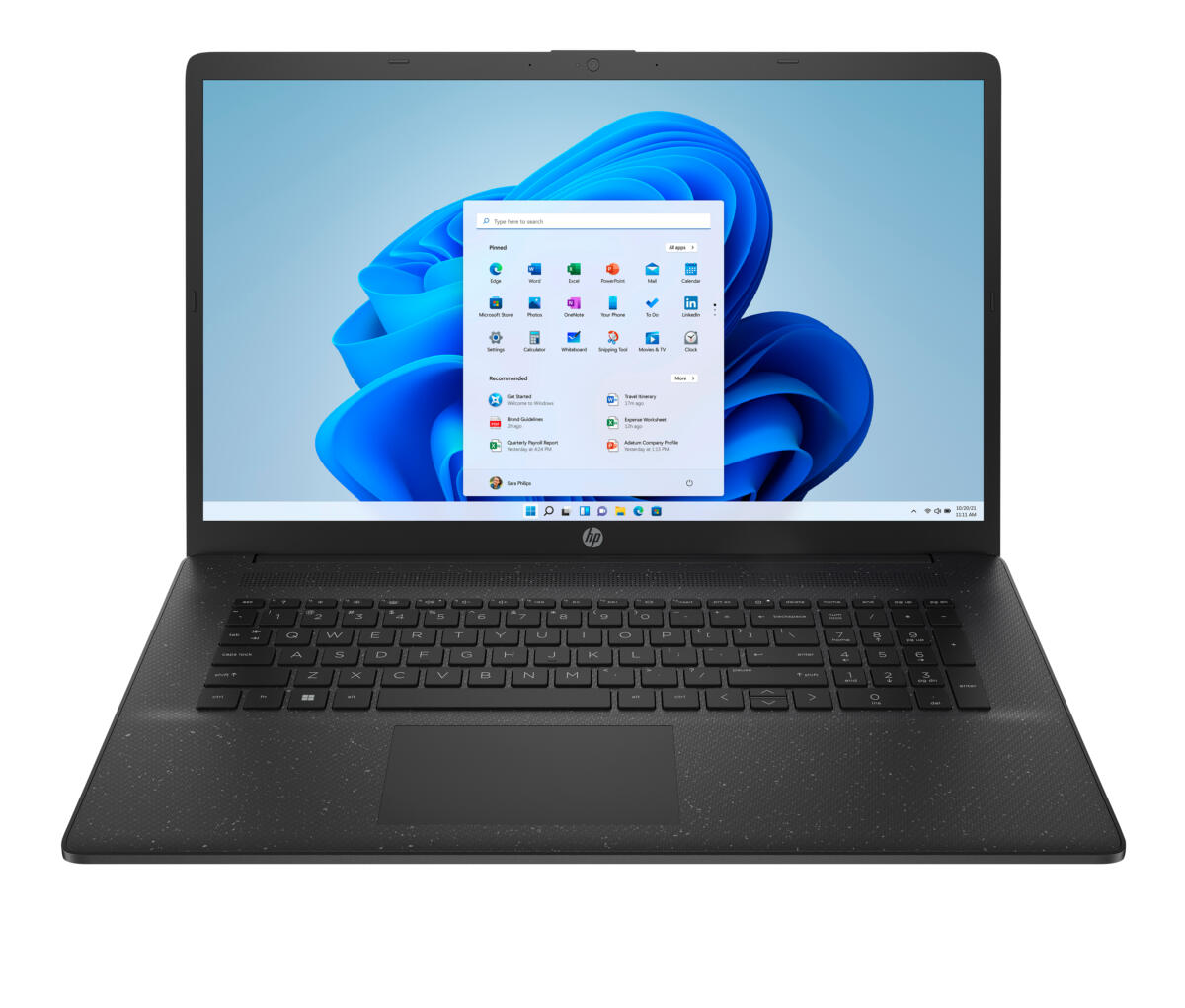 HP 17-CN3582 Core™ i5-1334U 256GB SSD 8GB 17.3" (1600x900) WIN11 JET BLACK