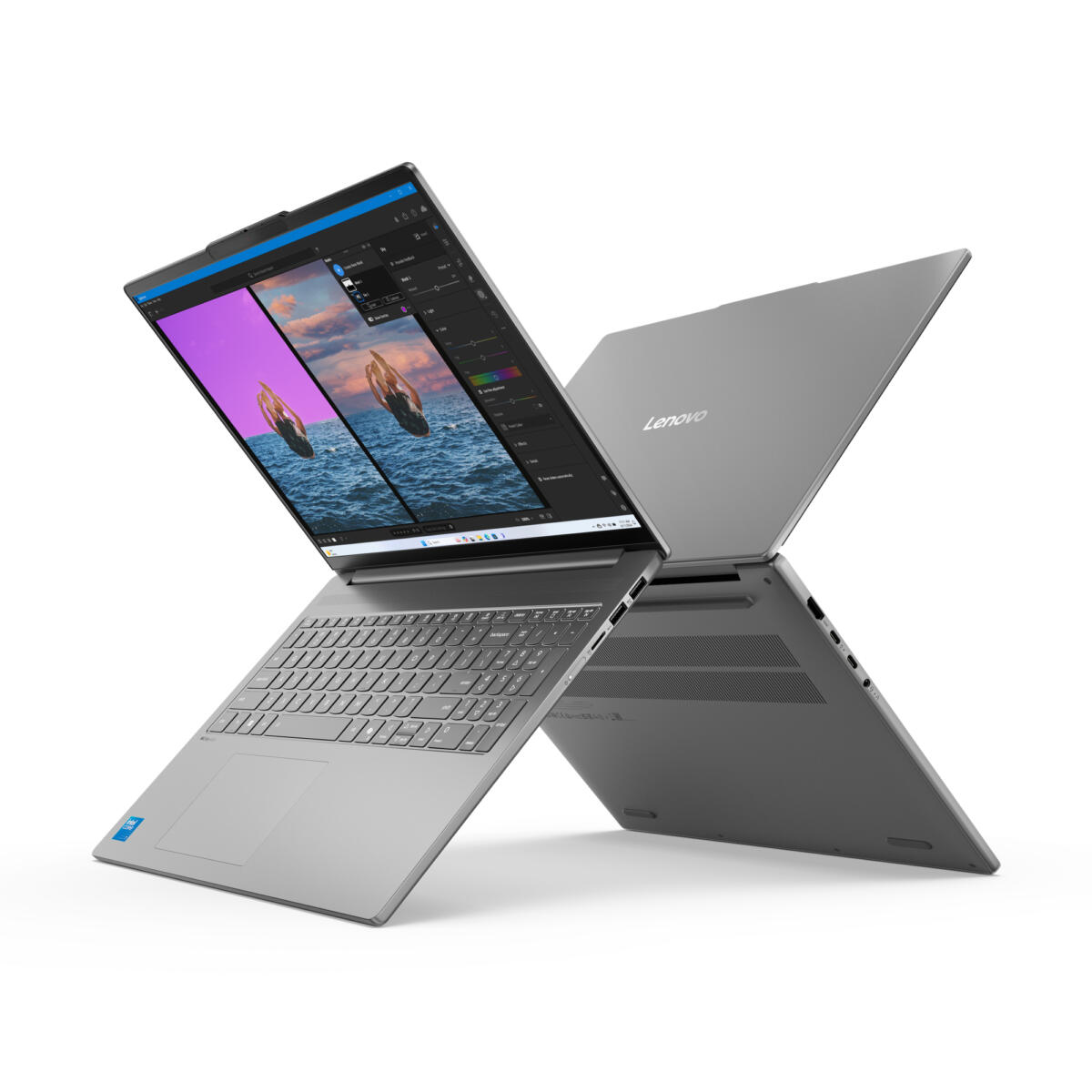 Lenovo SLIM 5 16IRH10R Core™ 7 240H 512GB SSD 16GB 16" (1920x1200) TOUCHSCREEN WIN11 LUNA GRAY Backlit Keyboard - Image 4