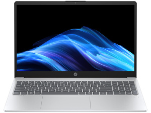 HP OmniBook 3 15-FN0105 Ryzen™ AI 5 330 512GB SSD 16GB 15.6" (1920x1080) TOUCHSCREEN IPS WIN11 GLACIER SILVER FP Reader