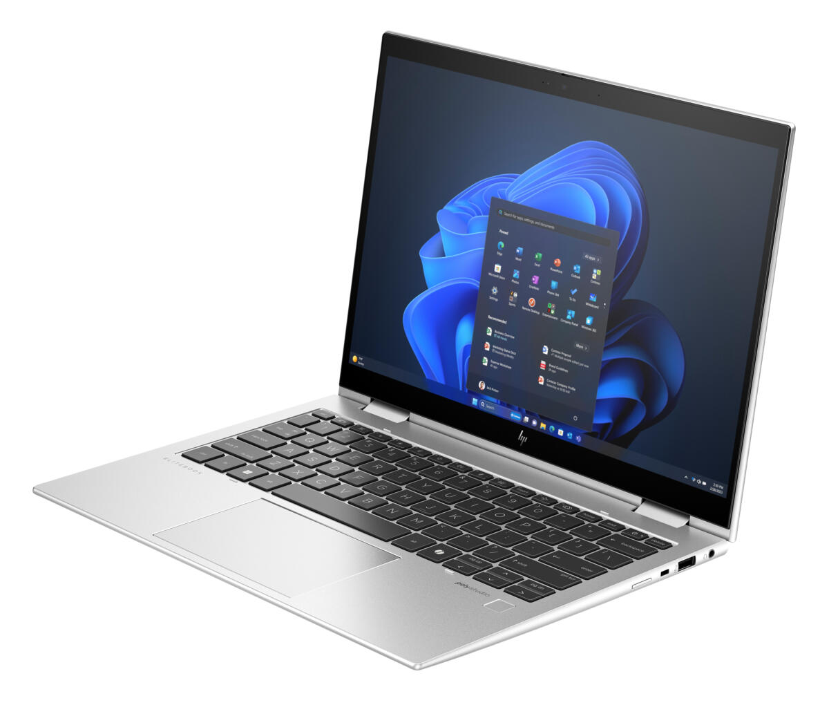 HP Elite X360 830 G11 2-IN-1 Core™ Ultra 7 165U 512GB SSD 16GB 13.3" WUXGA (1920x1200) TOUCHSCREEN WIN11 Pro NATURAL SILVER Backlit Keyboard FP Reader 0.63" thin, 2.91 lbs. US Sales Only - Image 4