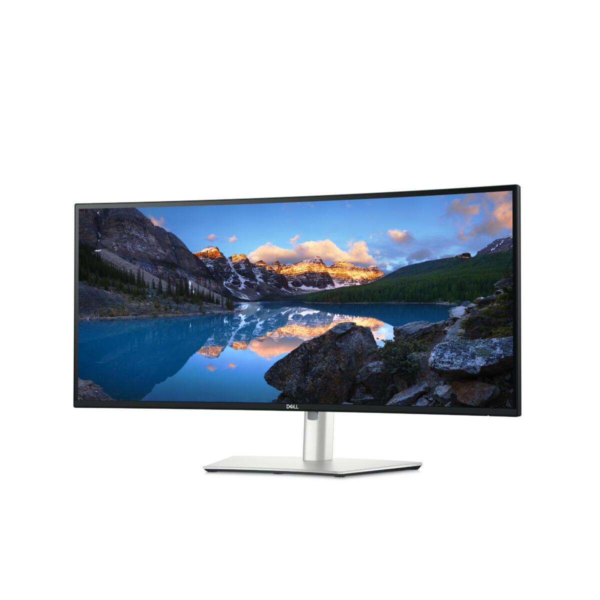 Dell U3425WE UltraSharp 34 Curved Thunderbolt Hub Monitor 34.1" UW-QHD (3440x1440) 120Hz IPS 5ms 1900R 2000:1 2x Thunderbolt (Up/Down) 2xHDMI (2.1/2.2) 1xDP (1.4) USB Hub 2xSpeakers Adjustable Stand SILVER / BLACK FRAME - Image 2
