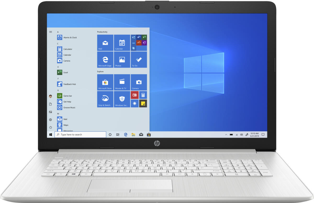 HP 17-BY4013 Core™ i3-1115G4 256GB SSD 8GB 17.3" (1600x900) WIN11 S NATURAL SILVER