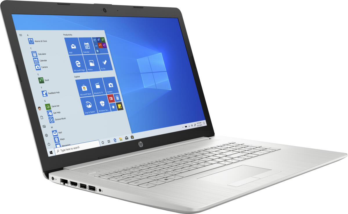 HP 17-BY4013 Core™ i3-1115G4 256GB SSD 8GB 17.3" (1600x900) WIN11 S NATURAL SILVER - Image 3