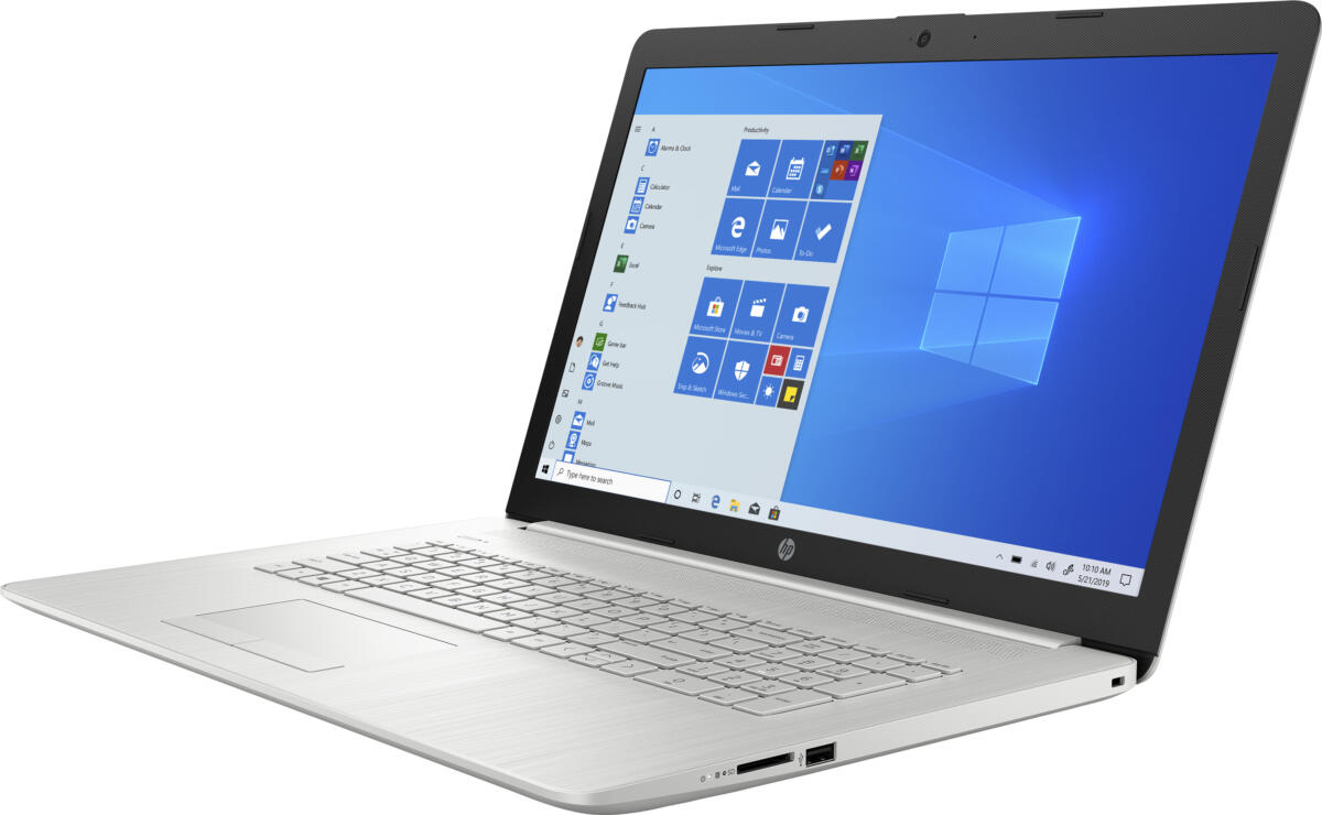 HP 17-BY4013 Core™ i3-1115G4 256GB SSD 8GB 17.3" (1600x900) WIN11 S NATURAL SILVER - Image 2