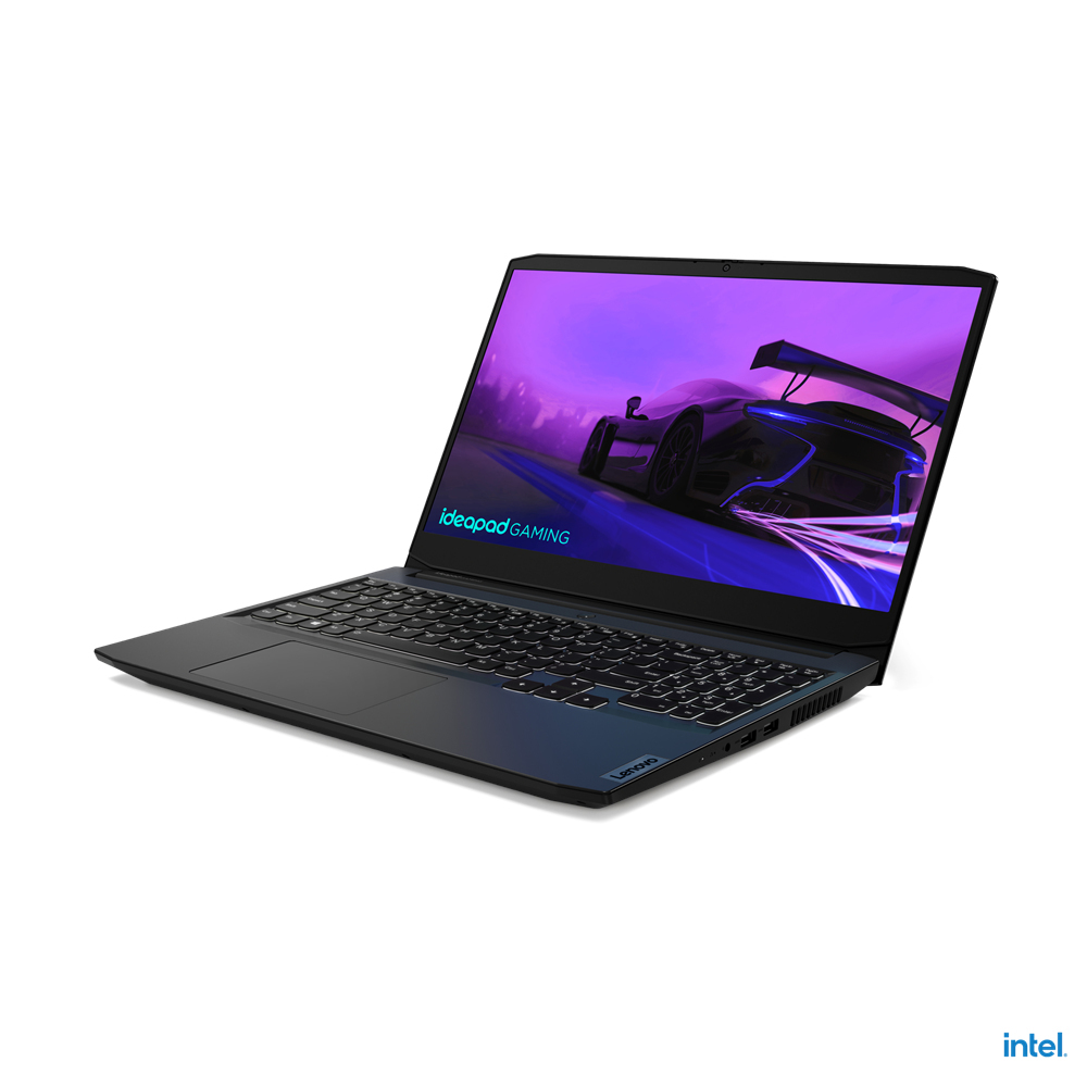 Lenovo 3 15IHU6 GAMING Core™ i5-11300H 3.1GHz 256GB SSD 8GB 15.6" (1920x1080) IPS WIN11 NVIDIA® GTX 1650 4096MB SHADOW BLACK Backlit Keyboard