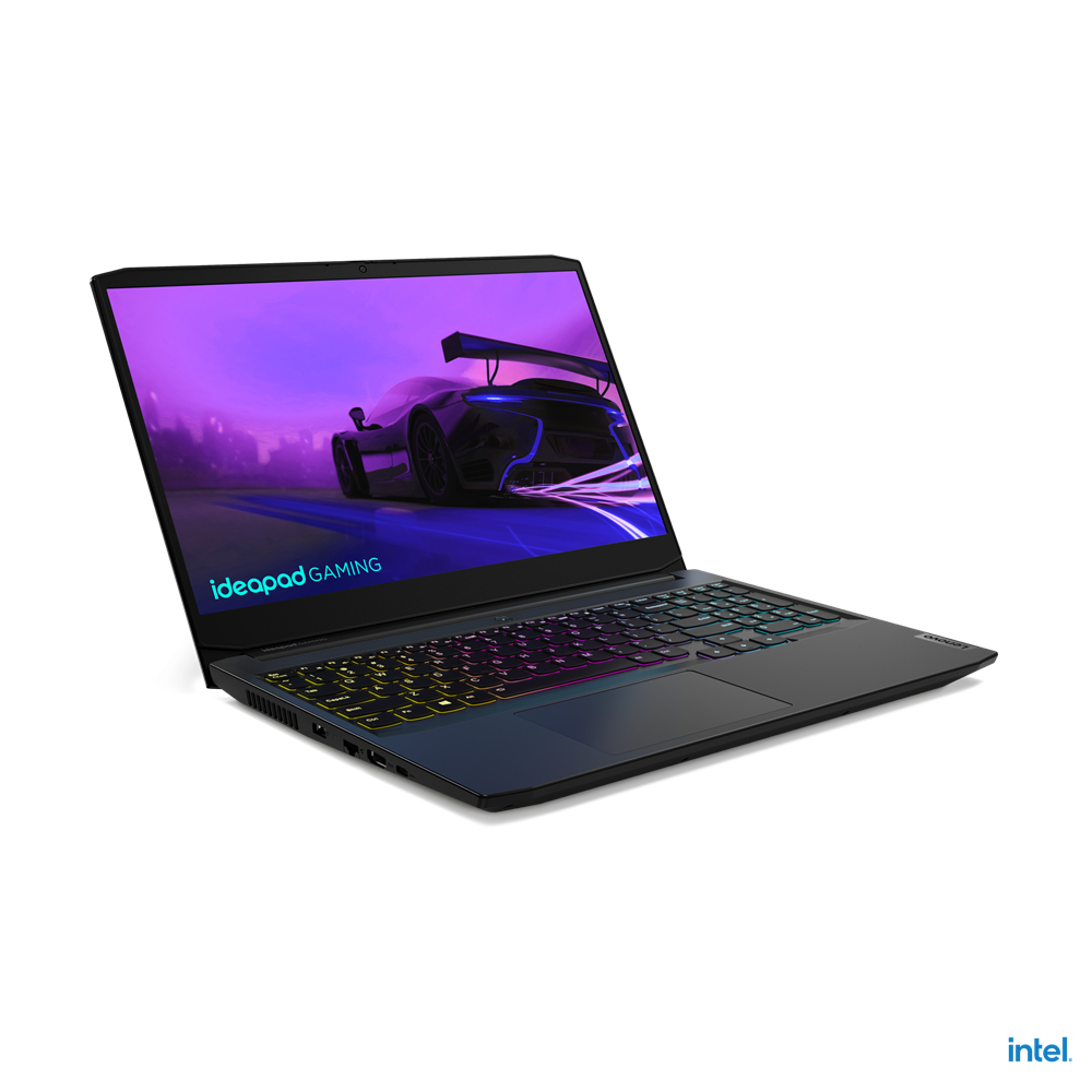 Lenovo 3 15IHU6 GAMING Core™ i5-11300H 3.1GHz 256GB SSD 8GB 15.6" (1920x1080) IPS WIN11 NVIDIA® GTX 1650 4096MB SHADOW BLACK Backlit Keyboard - Image 2
