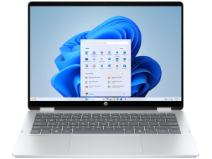 HP OMNI BOOK 5 FLIP 14-FP0057NR 2-IN-1 Core™ 5 120U 256GB SSD 8GB 14" WUXGA (1920x1200) TOUCHSCREEN WIN11 GLACIER SILVER Backlit Keyboard 0.7" thin, 3.3 lbs. US Sales Only